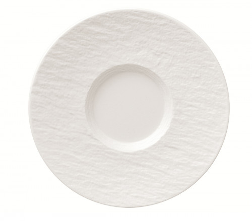 Sous tasse rond blanc porcelaine Ø 15,5 cm The Rock Villeroy & Boch