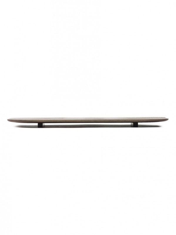 Plat rectangulaire brun noyer 35 cm Nido Serax