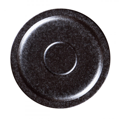 Sous tasse à café rond Forge porcelaine vitrifiée Ø 13 cm Rakstone Ease Rak