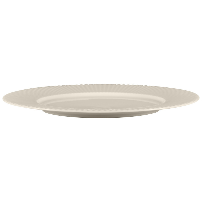 Assiette plate rond blanc porcelaine bone china Ø 29,2 cm Spectra Rak