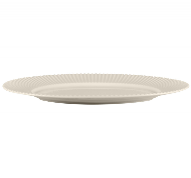 Plat ovale blanc porcelaine bone china 33,6 cm Spectra Rak