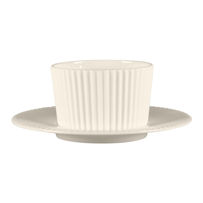 Tasse sans anse rond blanc porcelaine bone china 30,6 cl Ø 31,8 cm Spectra Rak