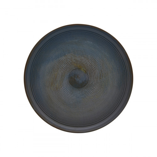 Assiette plate rond grès émaillé Ø 28 cm Tornado Accolade