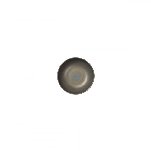 Coupelle rond gris brun grès émaillé Ø 12 cm Enigma Accolade