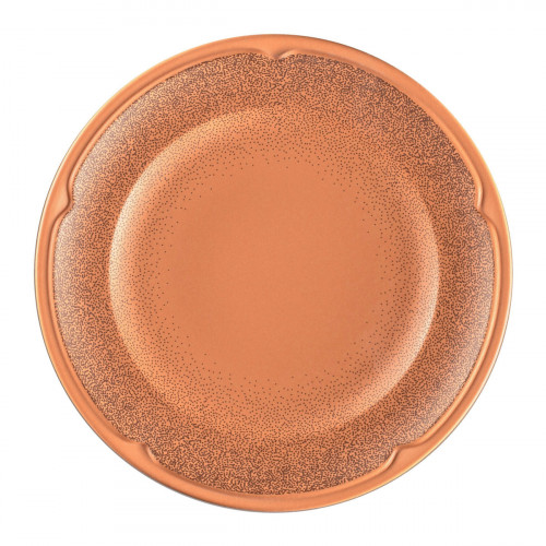 Assiette plate rond Tero Décor Denia porcelaine Ø 28,9 cm Earth Rak