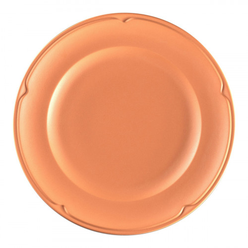 Assiette plate rond Tero Décor Prima porcelaine Ø 23,7 cm Earth Rak