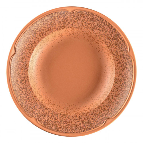 Assiette creuse rond Tero Décor Denia porcelaine Ø 23,8 cm Earth Rak