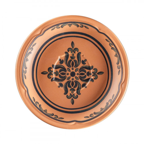 Sous tasse à café/thé rond Tero Décor Ostia porcelaine Ø 15 cm Earth Rak
