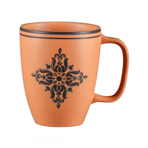 Mug rond Tero Décor Ostia porcelaine 30 cl Ø 8 cm Earth Rak