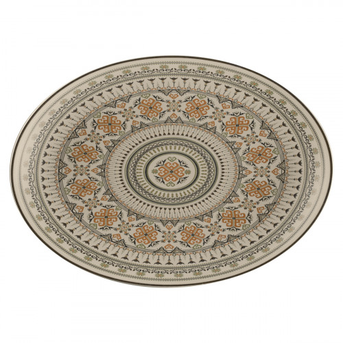 Plat ovale Argila Décor Genoa porcelaine 32 cm Earth Rak