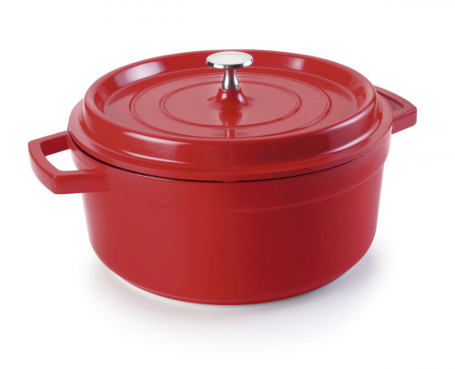 Cocotte fonte d'aluminium Revêtement anti-adhésif Avec couvercle Ø 16 cm 7 cm 1,3 L Lacor