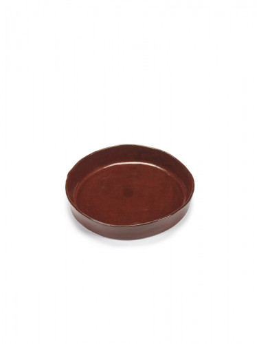 Assiette creuse rond Venetian red grès émaillé Ø 23 cm La Mère Serax