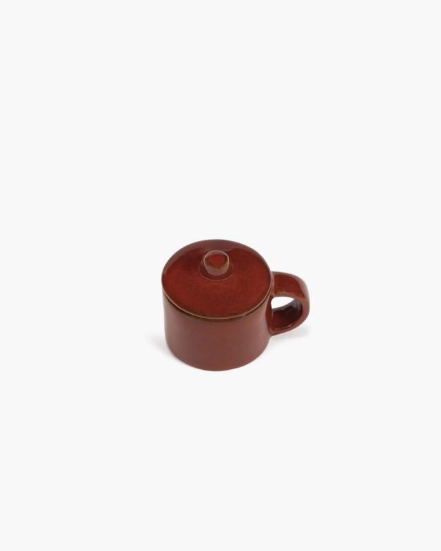 Tasse à ristretto rond Venetian red grès émaillé 6 cl 7,5 cm La Mère Serax