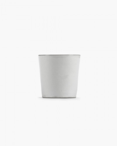 Tasse à café sans anse rond écru grès émaillé 13 cl Ø 7 cm La Mère Serax