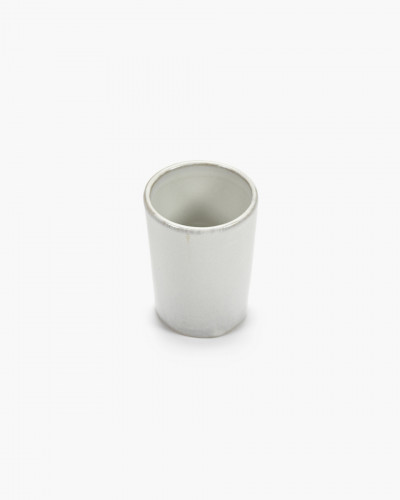 Tasse à espresso rond écru grès émaillé 7 cl 5 cm La Mère Serax