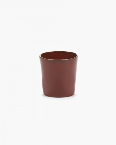 Tasse à café sans anse rond Venetian red grès émaillé 13 cl Ø 7 cm La Mère Serax