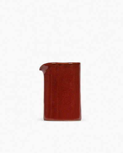 Pot à lait rond Venetian red grès émaillé Ø 7,5 cm La Mère Serax