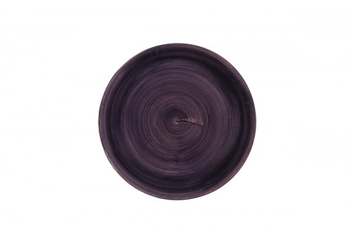 Assiette plate rond deep purple porcelaine vitrifiée Ø 26 cm Stonecast Patina Churchill