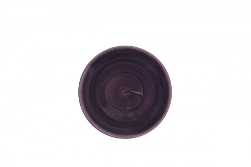 Assiette plate rond deep purple porcelaine vitrifiée Ø 21,7 cm Stonecast Patina Churchill