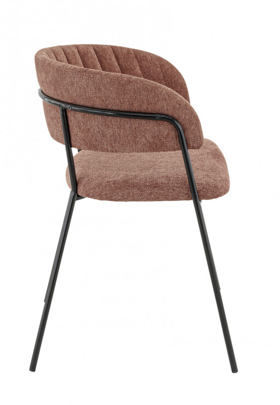 Fauteuil d'intérieur terracotta 76x57x50 cm Rene Flexmob