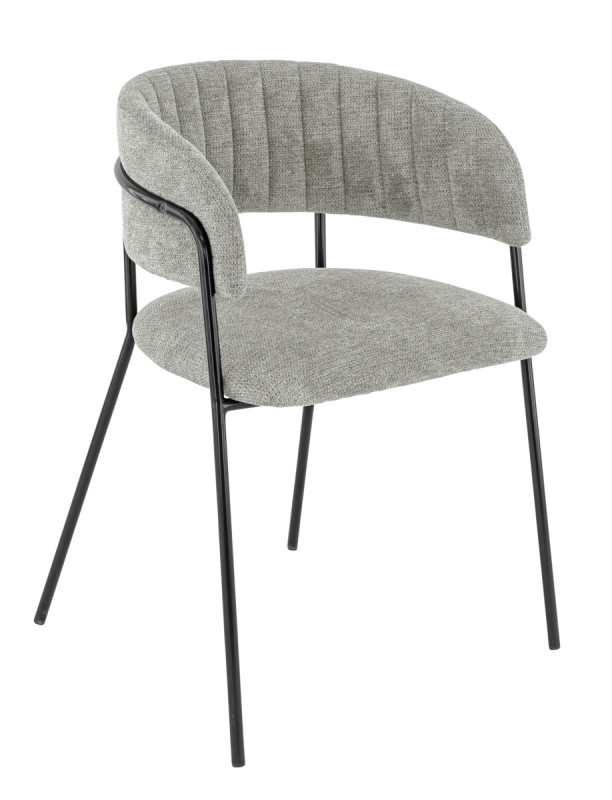 Fauteuil d'intérieur gris 76x57x50 cm Rene Flexmob
