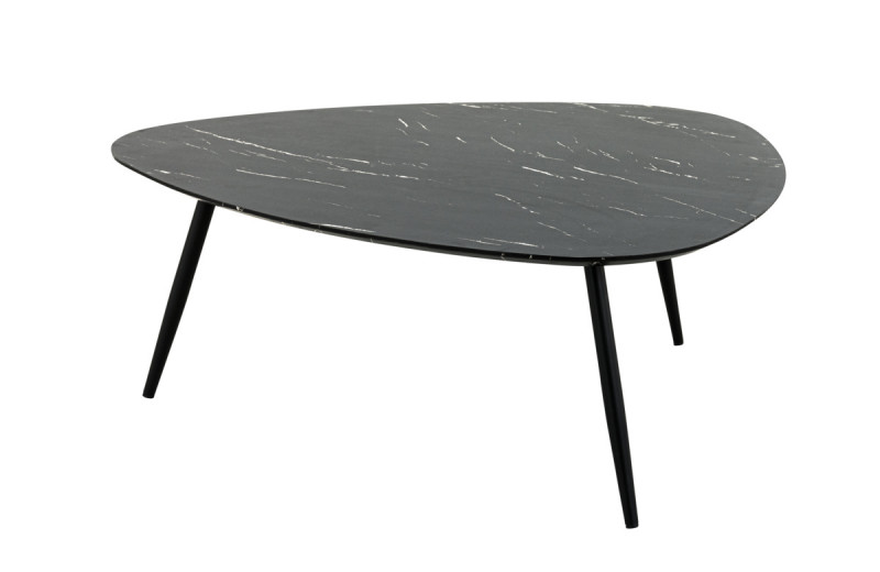 Set de 2 tables d'intérieur noir Maryne Flexmob