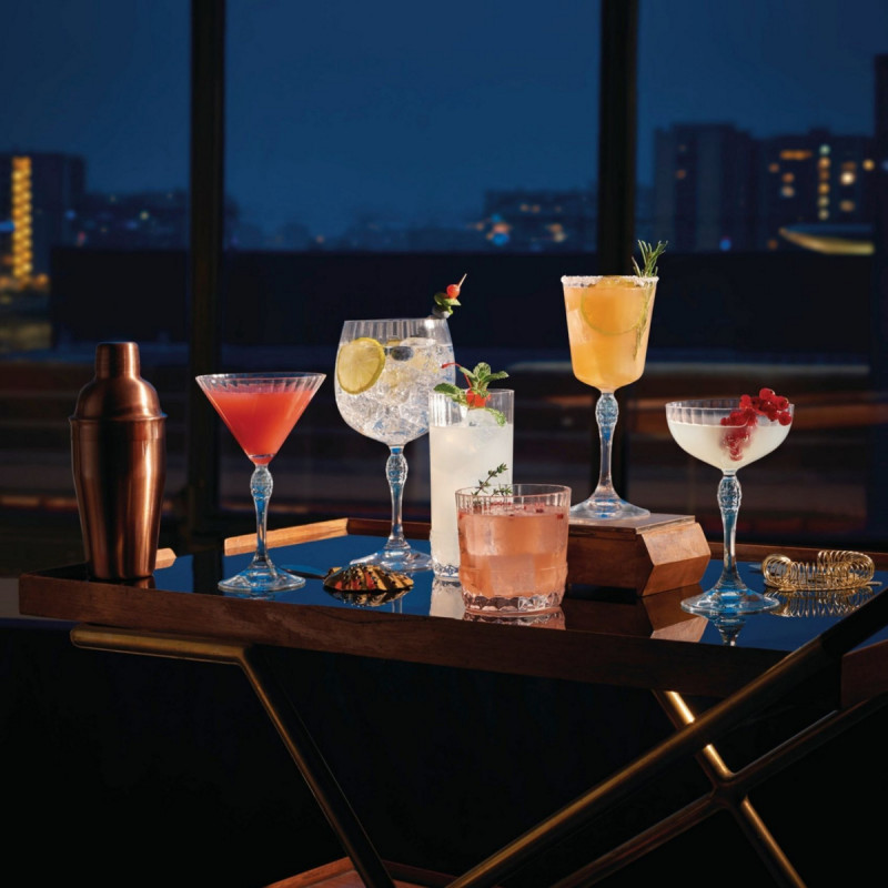 Verre à cocktail verre cristallin 27,5 cl America 20s Bormioli Rocco