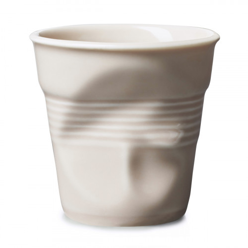 Gobelet expresso conique aurore porcelaine 8 cl Ø 6,5 cm Froisse Revol