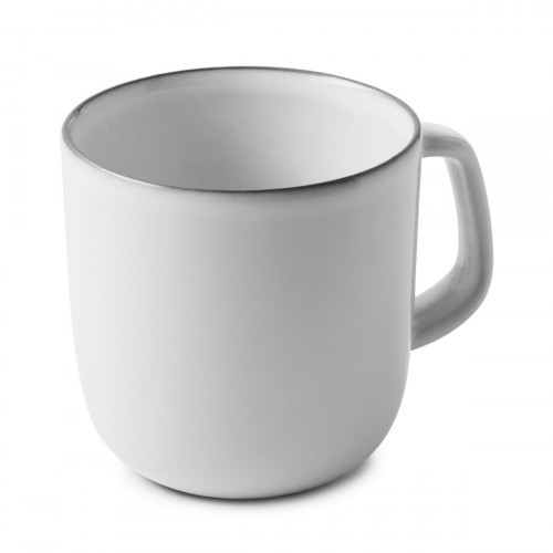Mug rond blanc cumulus porcelaine culinaire 33 cl Ø 9 cm Equinoxe Revol