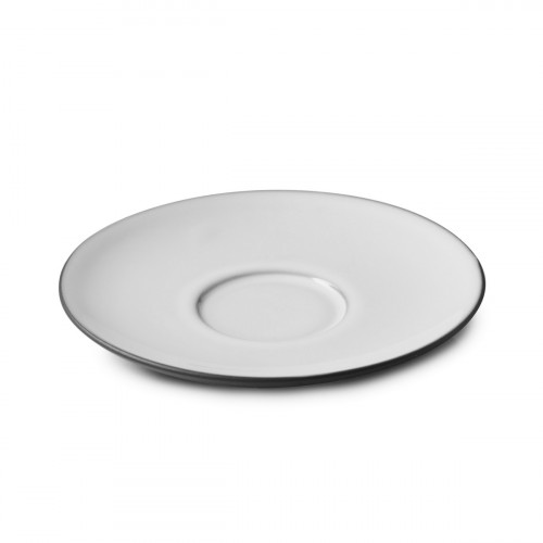 Sous-tasse à expresso rond blanc cumulus porcelaine culinaire Ø 13 cm Equinoxe Revol