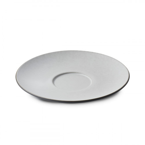 Sous-tasse à expresso rond poivre porcelaine culinaire Ø 13 cm Equinoxe Revol