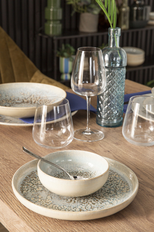 Coupelle rond gris grès émaillé Ø 16 cm Tropic Accolade