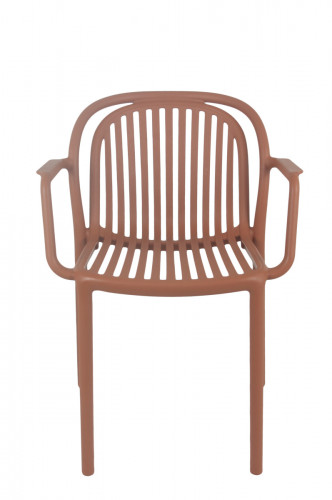 Fauteuil de terrasse terra 78x57x57 cm Jeddah Flexmob