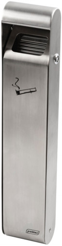Cendrier mural inox 6,4 cm x 50 cm Slim Probbax