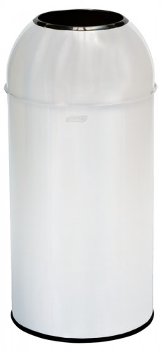 Collecteur dôme acier 40 L blanc Probbax