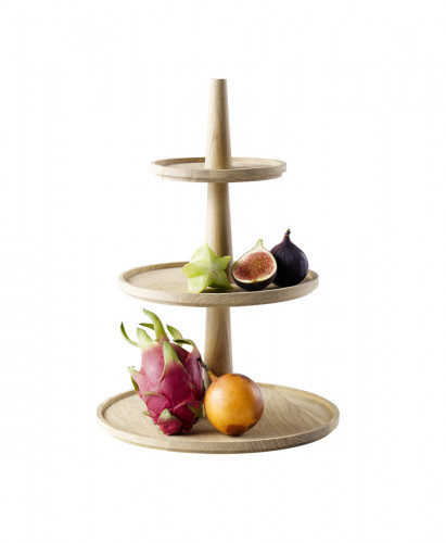 étagère 3 niveaux chêne 42 cm Valo Aps