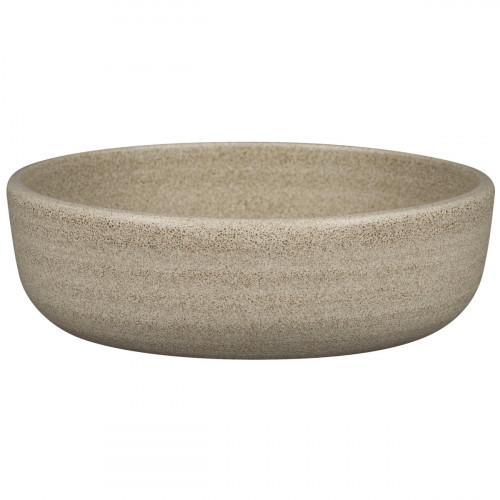 Bol rond Grey porcelaine vitrifiée Ø 16 cm Selva Rak