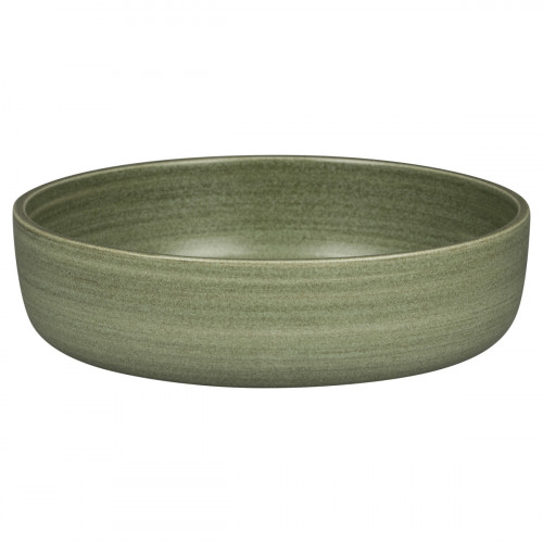 Bol rond Dark Green porcelaine vitrifiée Ø 26,4 cm Selva Rak