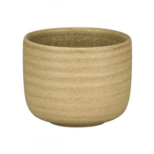 Bol haut rond beige porcelaine vitrifiée Ø 10 cm Selva Rak