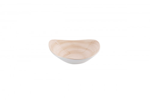 Bol triangulaire Canvas Coral porcelaine vitrifiée 18,5 cm Stonecast Canvas Churchill