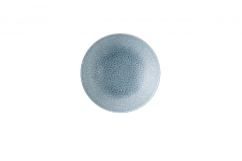 Bol rond bleu porcelaine vitrifiée Ø 22 cm Raku Topaz Churchill
