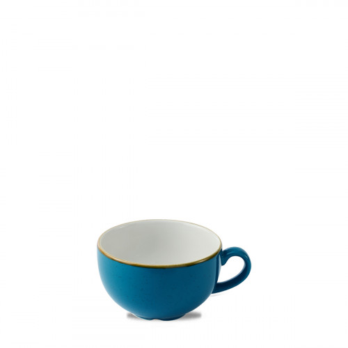 Tasse à cappuccino / thé Java Blue porcelaine vitrifiée 34 cl Ø 11 cm Stonecast Java Churchill