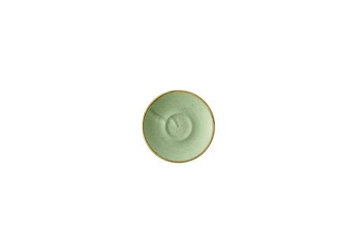 Sous-tasse à expresso Sage Green porcelaine vitrifiée Ø 11 cm Stonecast Sage Churchill