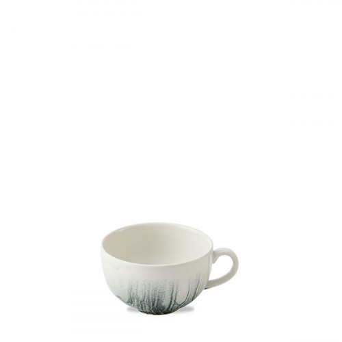 Tasse à cappuccino / thé rond Black porcelaine vitrifiée 22 cl Ø 9,5 cm Tide Churchill