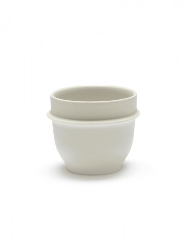 Tasse à expresso 8 cl rond Alabaster porcelaine 15 cl Ø 7 cm Dune Serax
