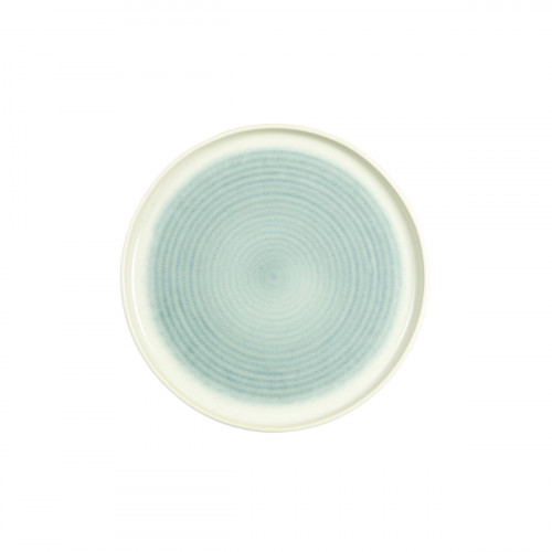 Assiette plate rond ivoire grès émaillé Ø 17 cm Pacific Pro.mundi