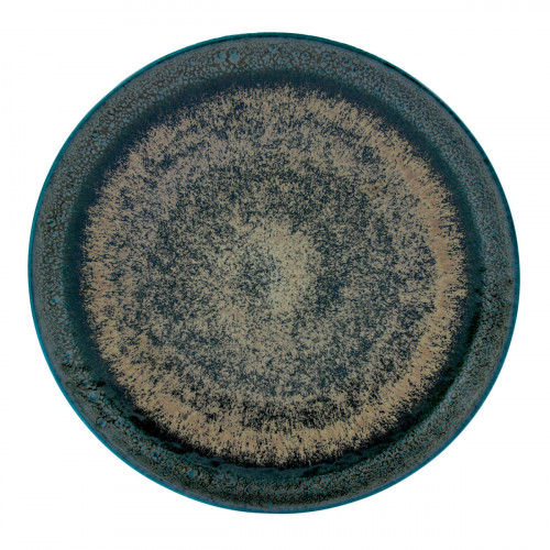 Assiette coupe plate rond vert porcelaine Ø 27 cm Palazzo Medard De Noblat