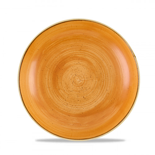 Assiette creuse rond Tangerine porcelaine vitrifiée Ø 24,8 cm Stonecast Tangerine Churchill
