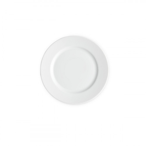 Assiette plate rond blanc porcelaine Ø 22 cm Eventail Pillivuyt