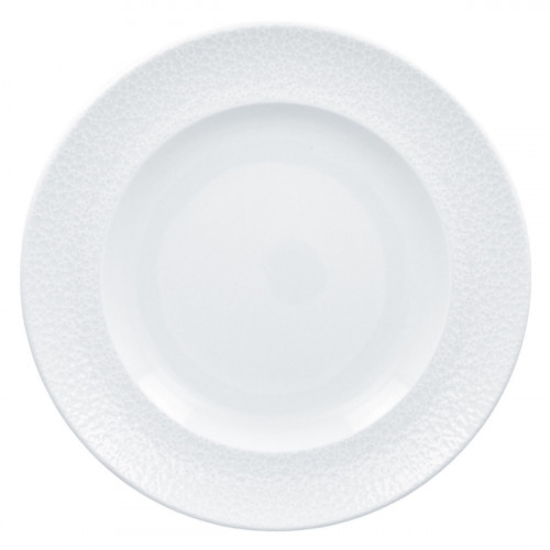 Assiette plate rond blanc porcelaine Ø 26,9 cm Charm Rak